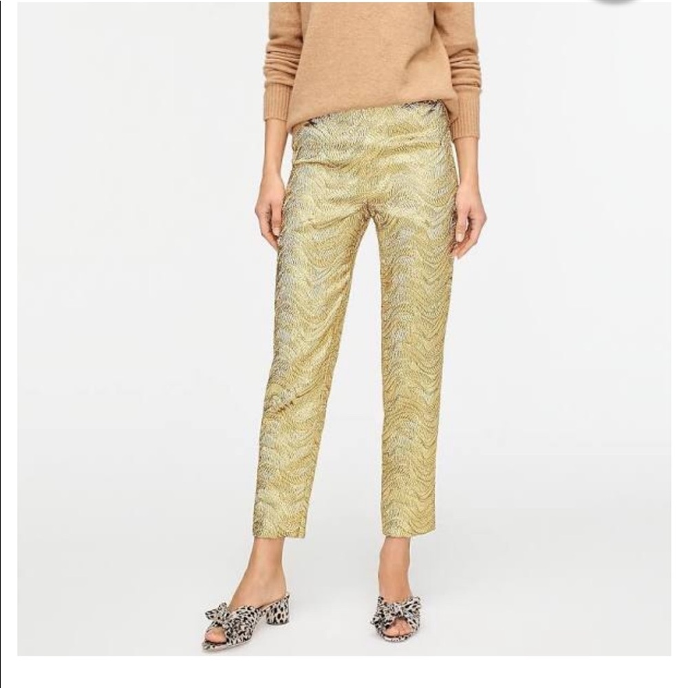 J Crew Collection high rise cigarette pants- SZ 8